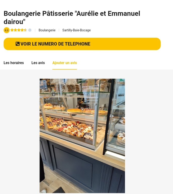 Boulangerie Dairou  Sartilly